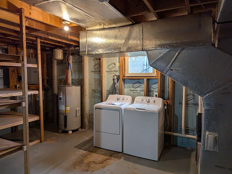 Lower Level Laundry Area