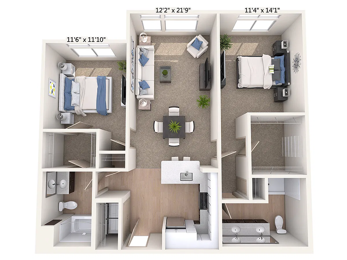 Floor plan B10-Two