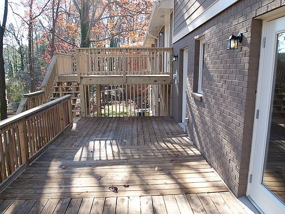 large dual-level decks