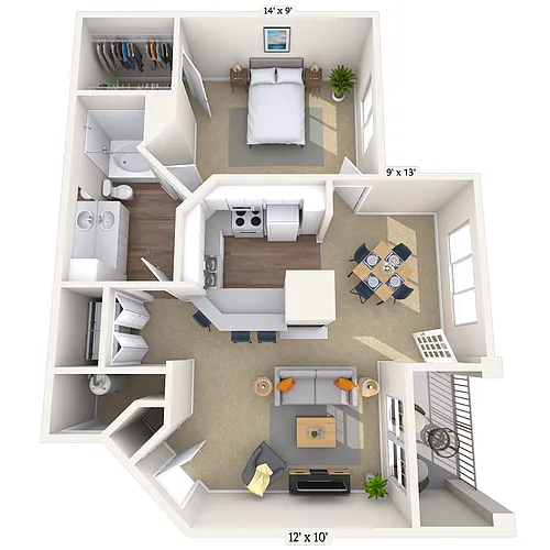 Floor plan Addison