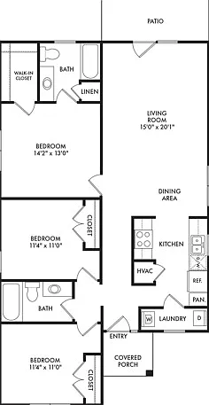 3 bedroom 2 bath 3 bedroom 2 bath