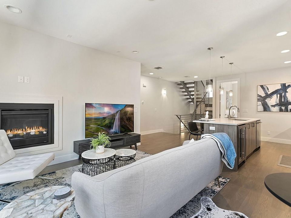 1st Floor - Living Room & Kitchen