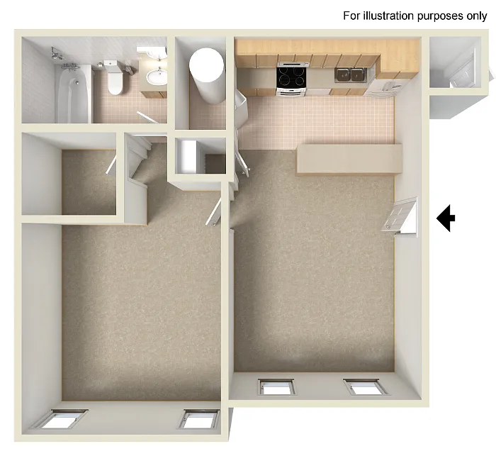 Floor plan A1