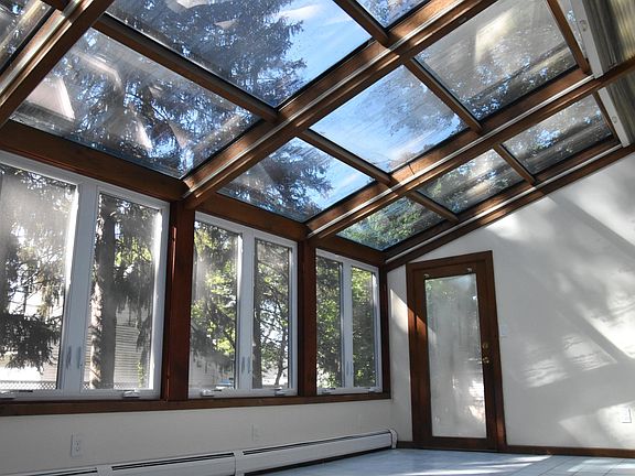 Large sunroom approximately 112'x20'