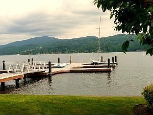 New dock on Lake Whatcom for your summer fun.