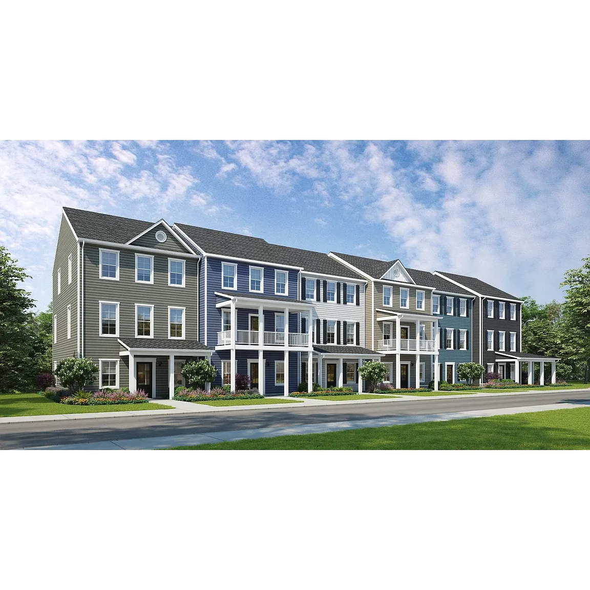 The Fairfax Plan, Westhill Townhomes photo 1
