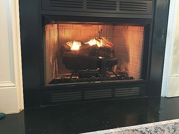 Gas fireplace 