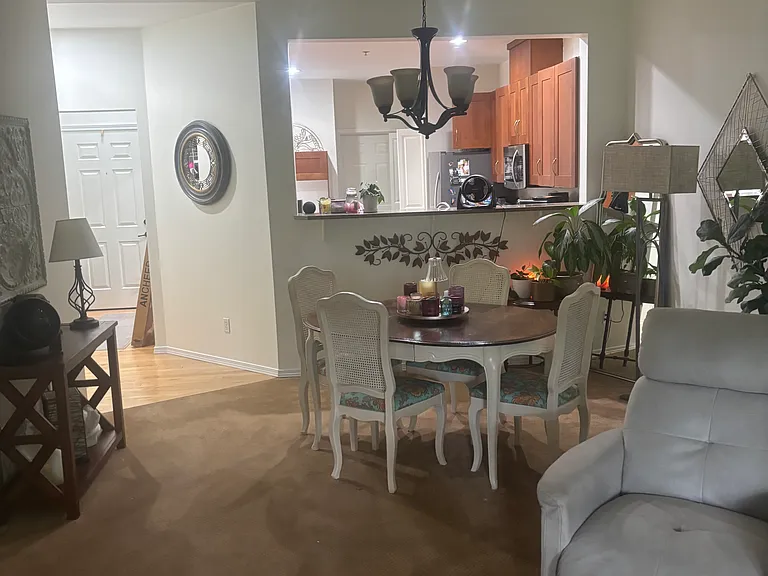 Dining room, open to kitchen