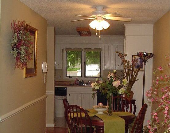 Kitchen W/ White Appliances