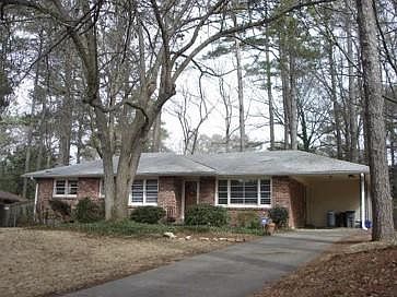 Outside house, carport