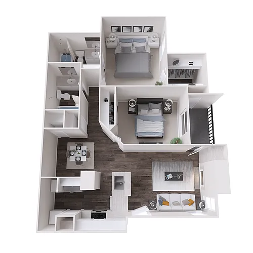 Floor plan B1