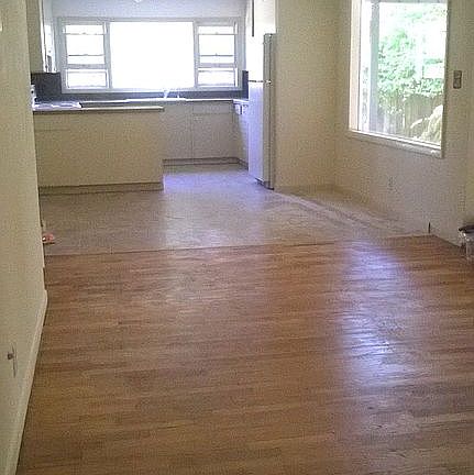 view to kitchen from hall