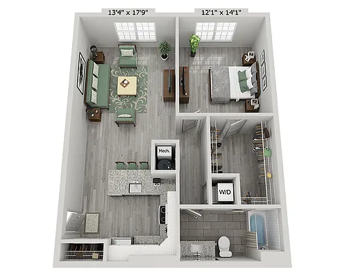 Floor plan Cameron