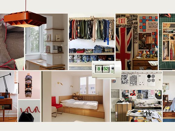 Built in bed frame, desk, nightstand furnished in each bedroom.