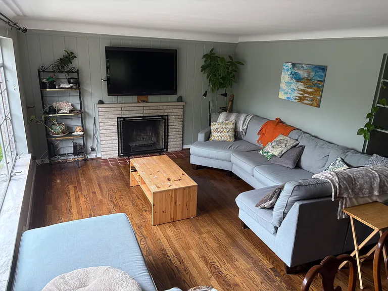 Living room with lots of natural light