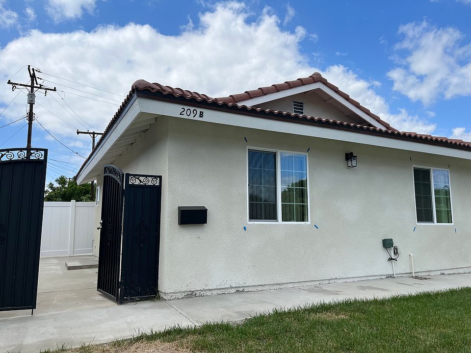 Front house with security gate