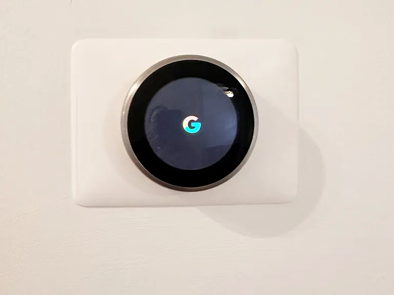Nest thermostats on every floor.
