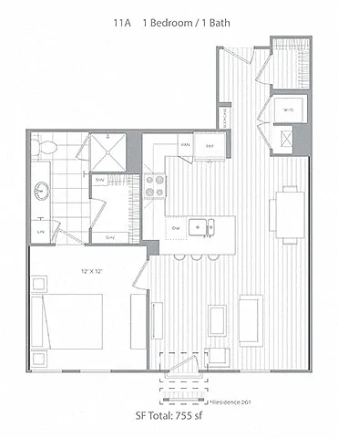Floor plan A11