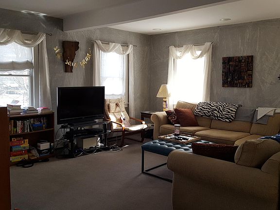 Living room with furniture