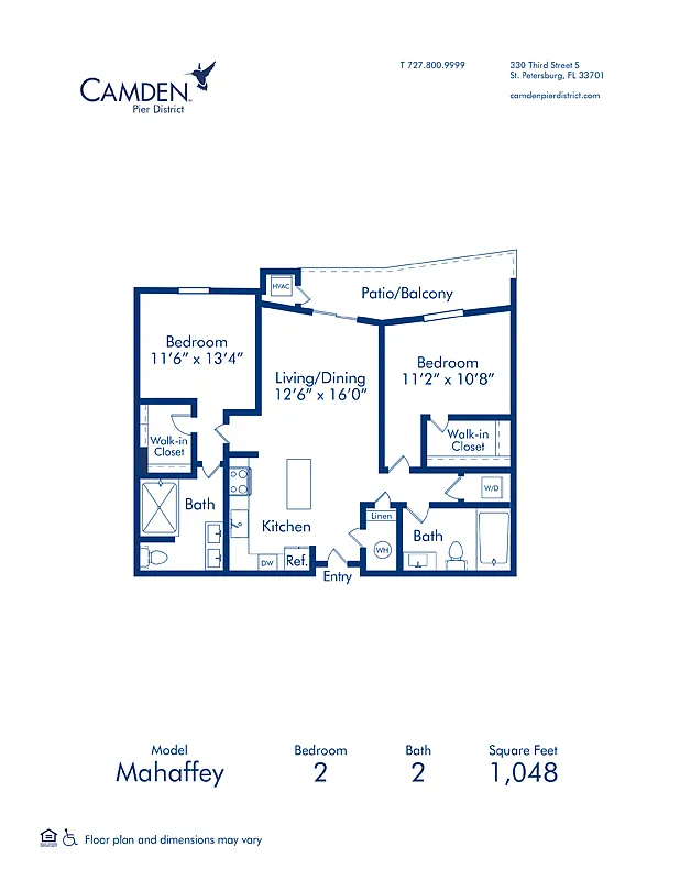Floor plan Mahaffey