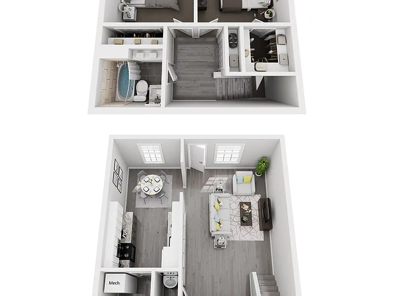 Sunnybrook_2 Bed_TH Combined Sunnybrook_2 Bed_TH Combined
