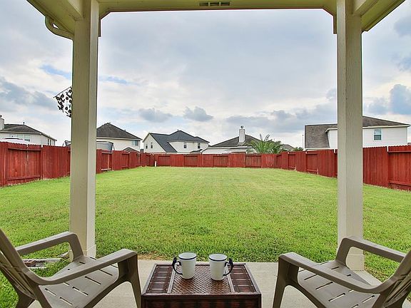 HUGE backyard space for family and friends.