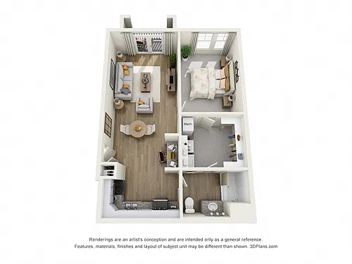 Floor plan A1D