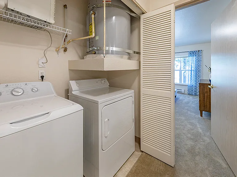 Washer and dryer in every home