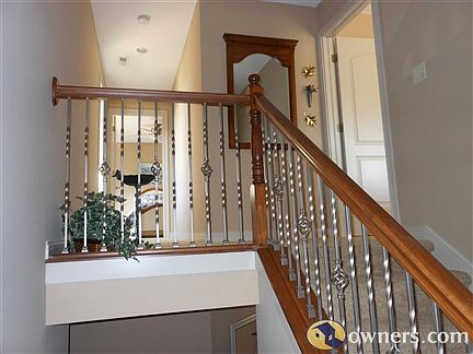 staircase going upstairs to 2 BR