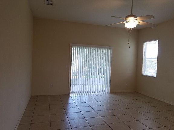 Living room with sliders to porch