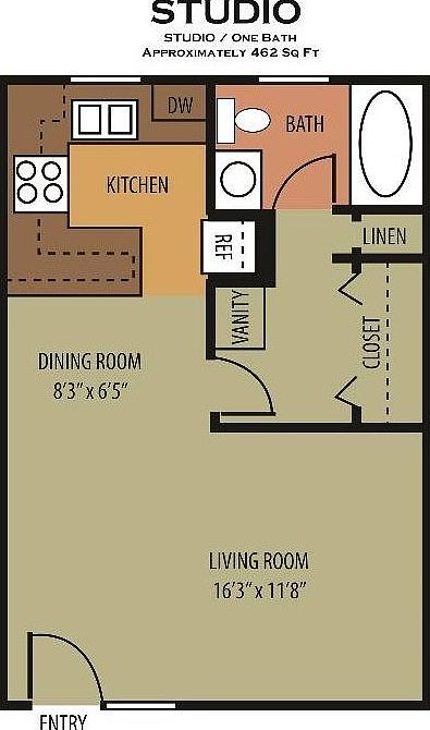 1st image of 6639 E Broadway Blvd #1B-1Ba-650Sqft