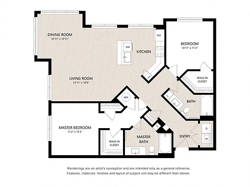 Floor plan B2-3
