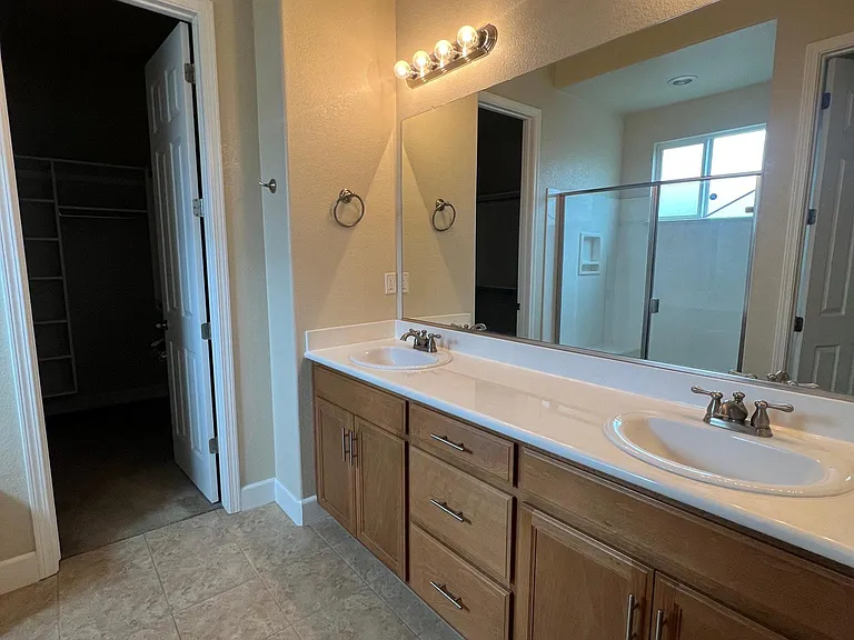 Master bedroom vanity