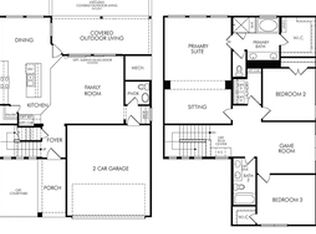 The Retreat (2038) Plan, Kemah Crossing - Luxe Series, Kemah, TX 77565