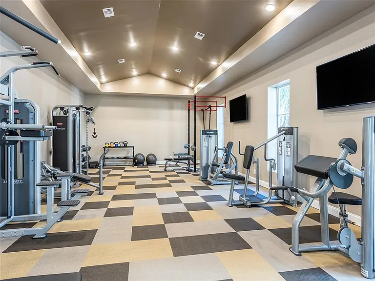 24- Hour Fitness Center.