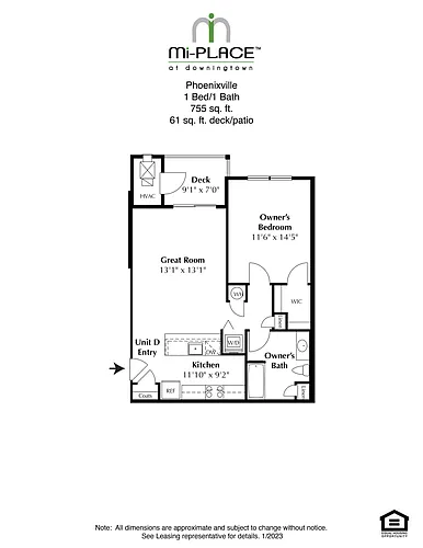 Floor plan The Phoenixville