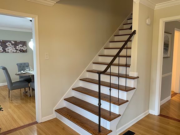 Large Hardwood Stairs
