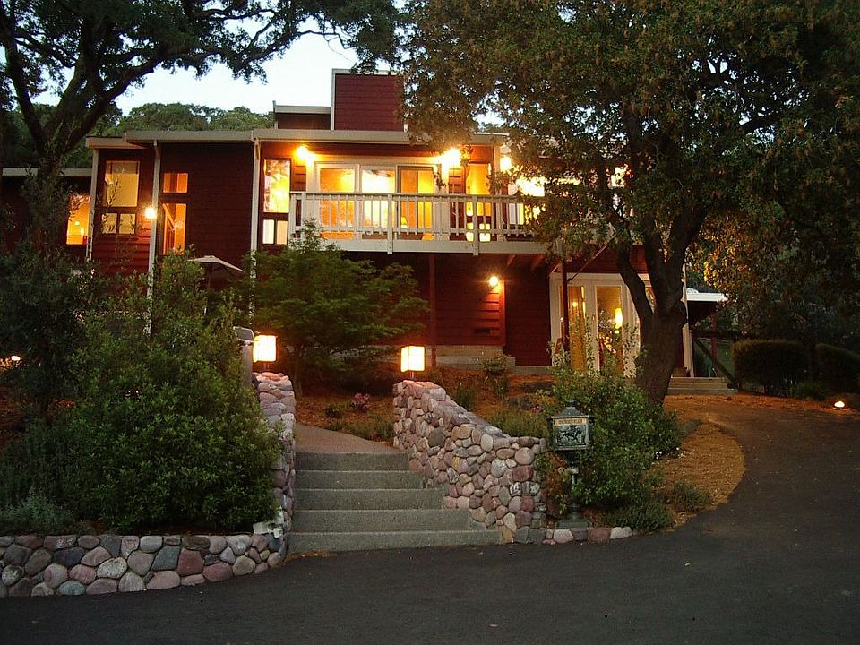 Front of home at Dusk.