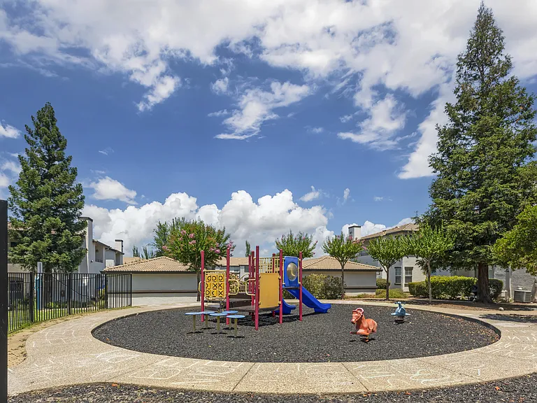 Our community at Ascent at the Galleria features a fun and safe playground, providing a great outdoor space for children to play and families to enjoy together.