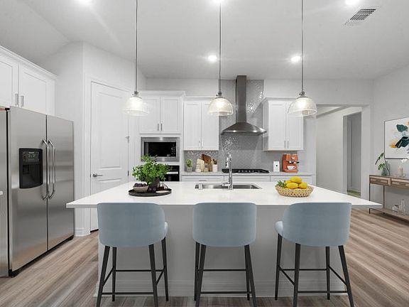 Virtually Staged Kitchen