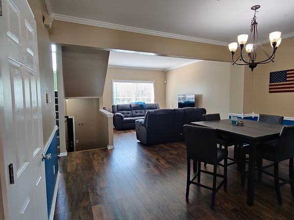 Dining/Living Rooms with furniture and trim:)