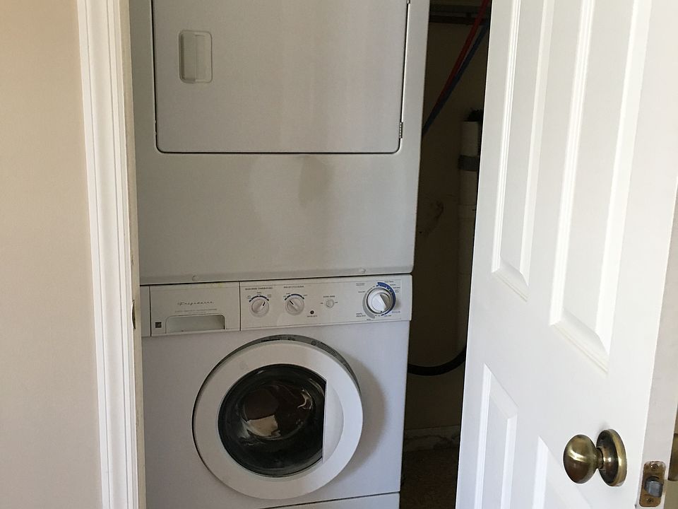 Washer and dryer included