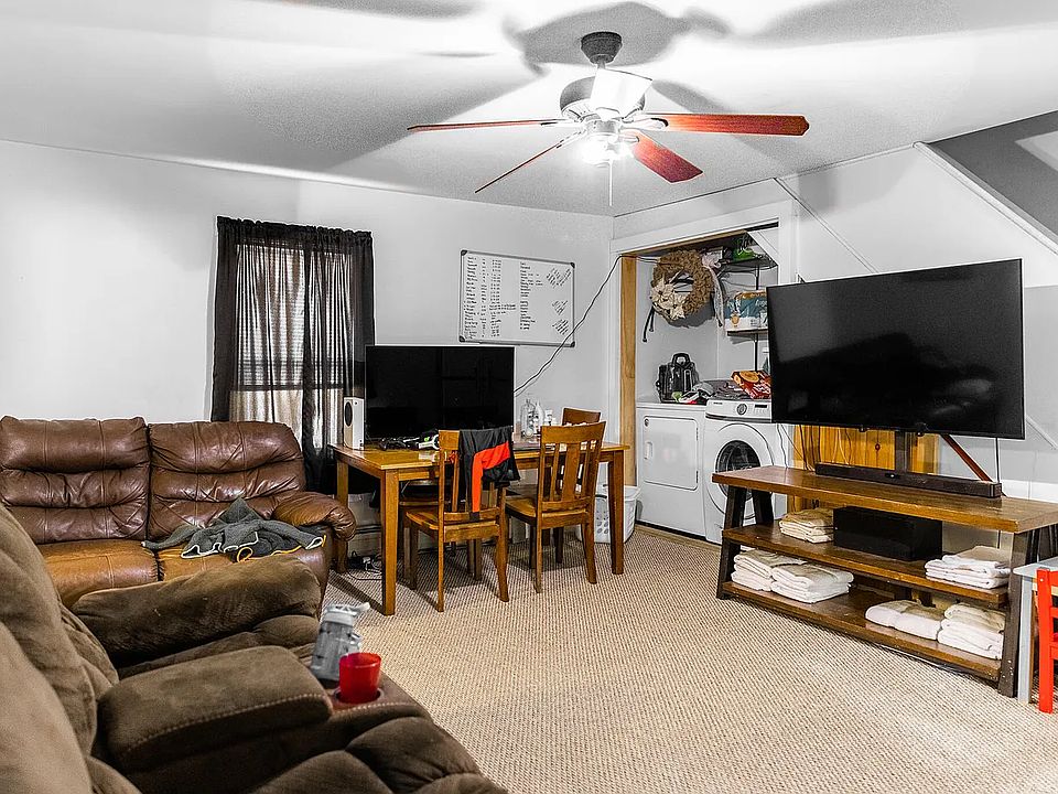 Living Room with washer/dryer hookups