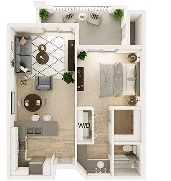Floor plan Plan B