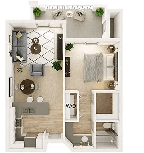 Floor plan Plan B