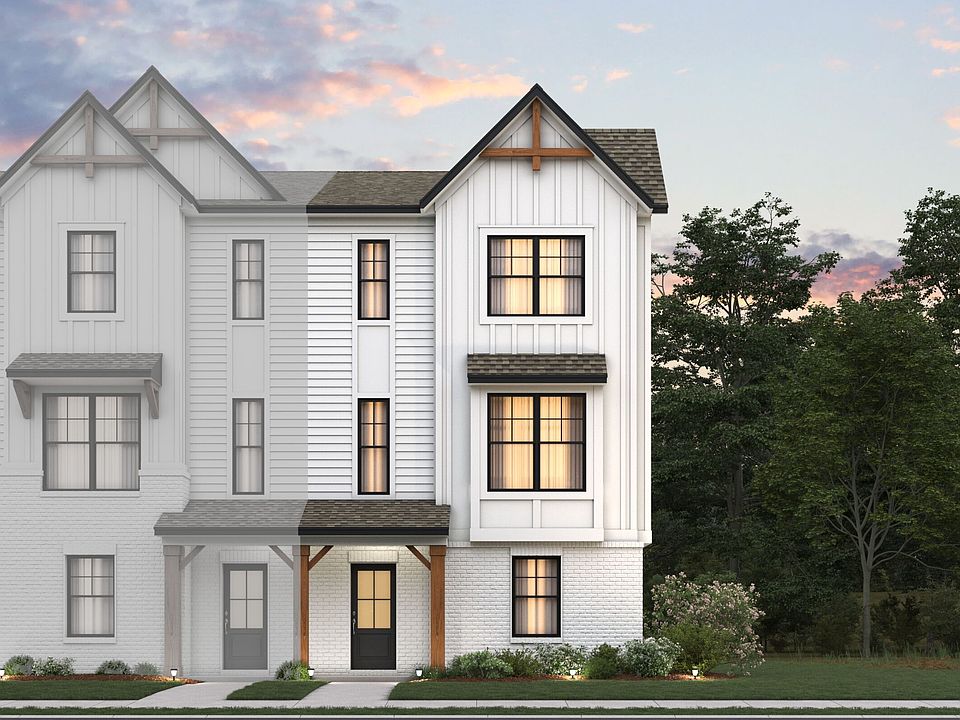 3-Story Farmhouse Elevation 3
