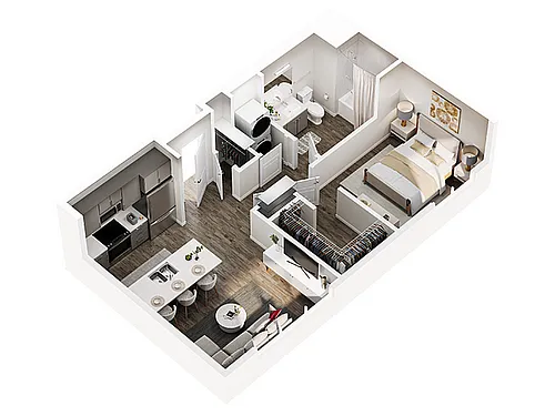 Floor plan Baker
