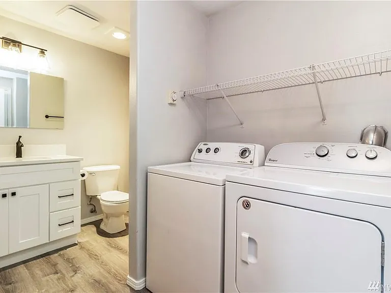Washer and dryer in unit