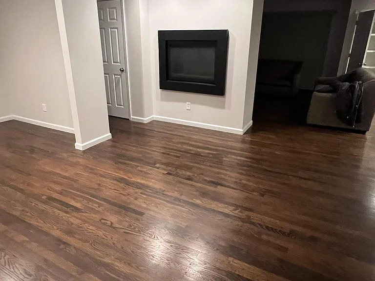 View from den/office into living room