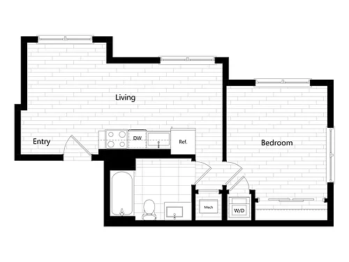 Floor plan A18